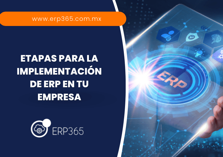 Etapas para la implementación de ERP en tu empresa