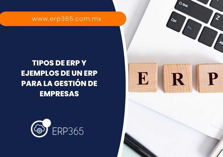 Tipos de ERP y ejemplos de un ERP para la gestión de empresas