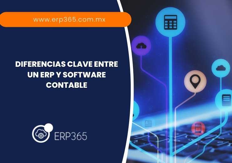 Diferencias clave entre un ERP y Software Contable