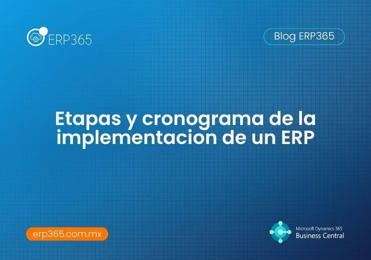 Etapas para la implementación de ERP en tu empresa